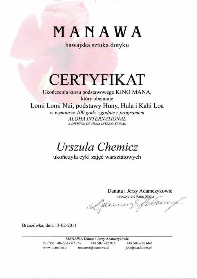 Certyfikat 8
